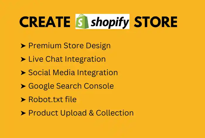 I can build shopify website shopify store design shopify dropshipping
