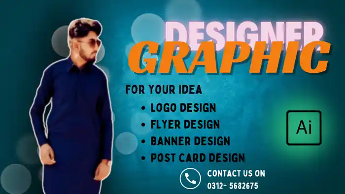 I can create graphic design of any kind you need