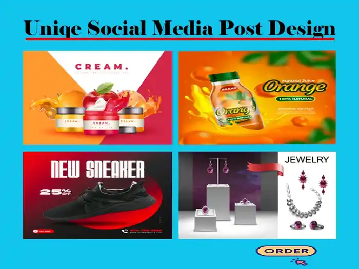 I can create Social Media Posts, Ad Creatives, Facebook & Instagram Designs