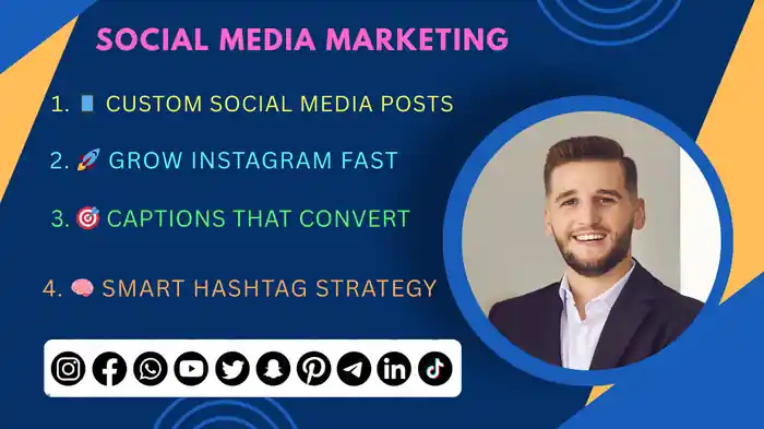 I can Social Media Content Creation & Growth for Instagram, Facebook, TikTok