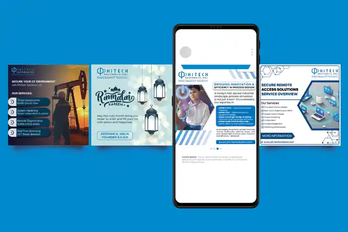 I can design stunning and branded social media posts for your business