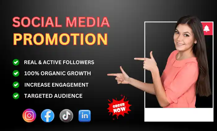 I can provide super fast organic social media followers growth