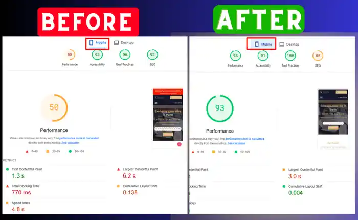 I can do optimize speed WordPress WooCommerce Website Fix Core Web Vitals