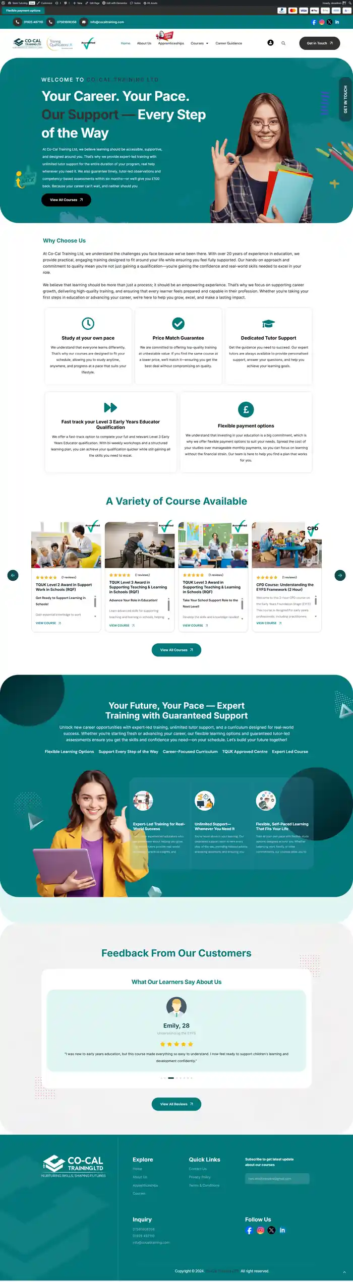 I can WordPress, Shopify, Wix, Squarespace