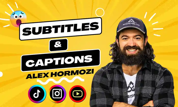 I can add subtitles and captions, video captions to your social media