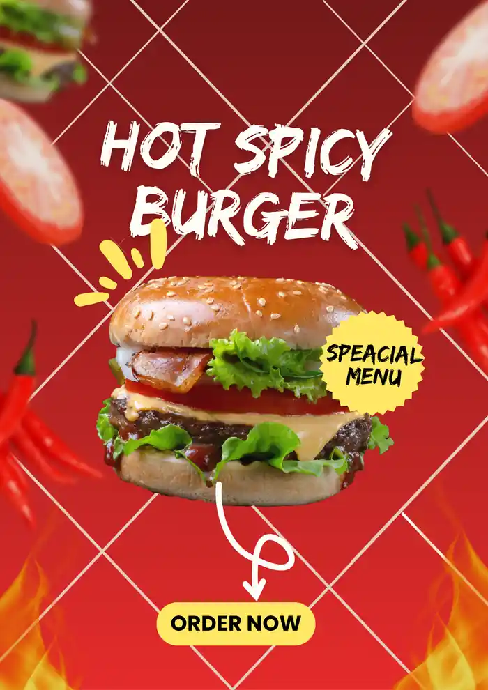 I can make advertise banner for your restaurant