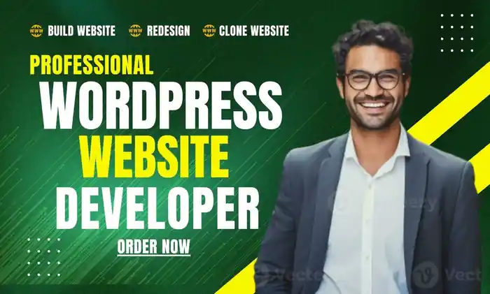 I can design, redesign wordpress website, business website, website developm