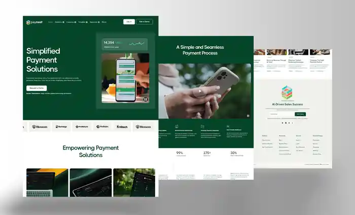 I can Landing page design with Divi theme or Elementor builder