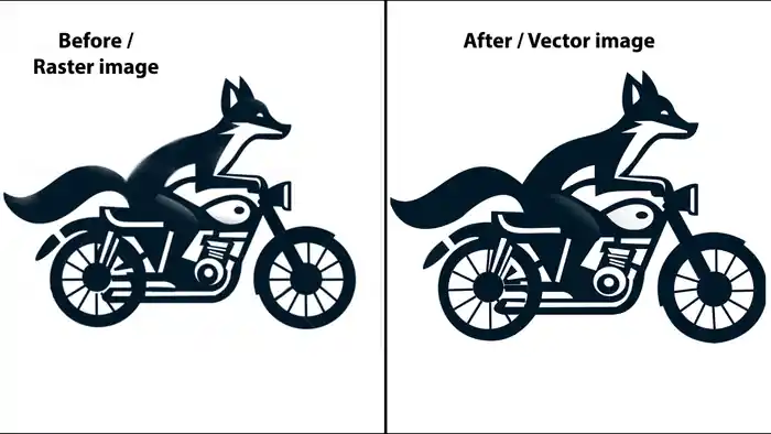 I can do Manual Vector Tracing for Logos, Art ,Graphics & More.