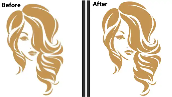 I can do Manual Vector Tracing for Logos, Art ,Graphics & More.
