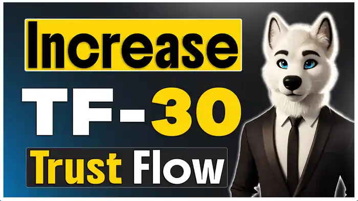 I can Increase TF 30+ trust flow of majestic with Bonus increment of CF 20