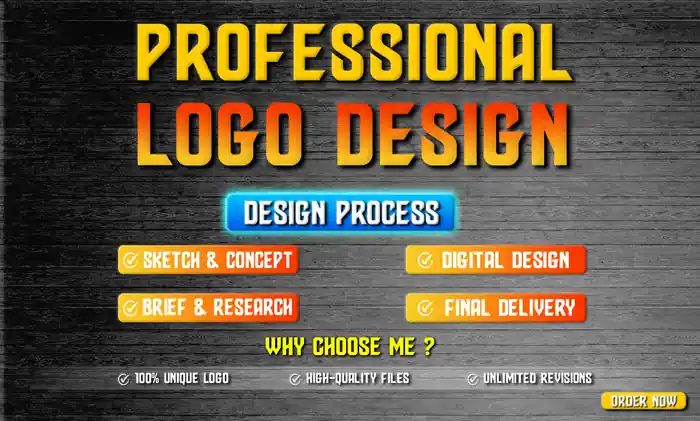 I can design modern minimalist business logo with full branding kit