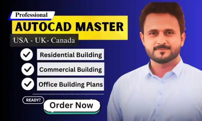 I can draw 2d drawings and floor plans in AutoCAD
