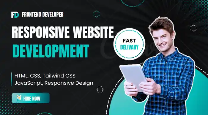 I can Figma to Responsive Site – HTML, CSS, Tailwind, Javascript