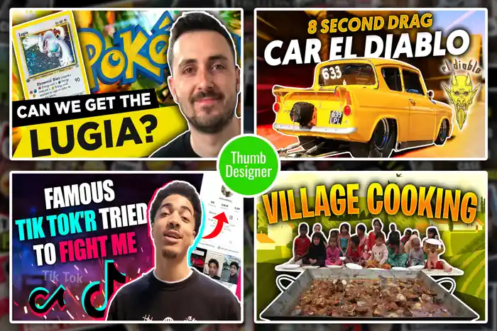 I can design the best youtube thumbnail design