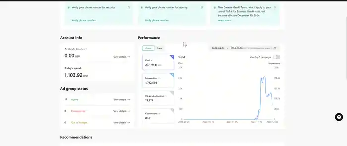 I can setup tiktok ads campaign for leads, sales and followers
