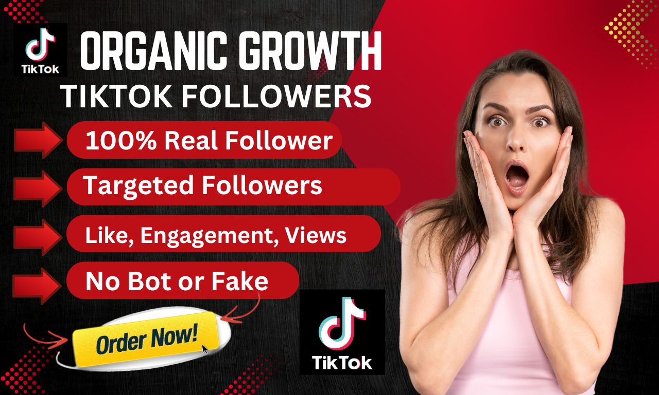 I can manage to grow and promote your tiktok followers organically