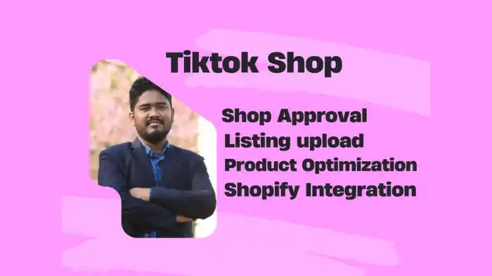 I can get Approve tiktok shop, Manage tiktok shop and Upload listing