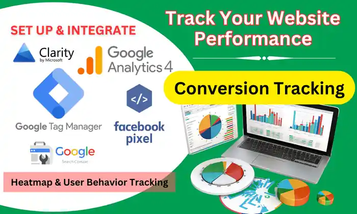 I can setup google analytics GA4, Search Console, Facebook Pixel