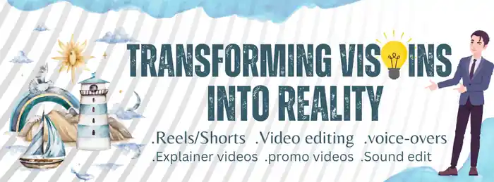 I can edit your video with visual effects.