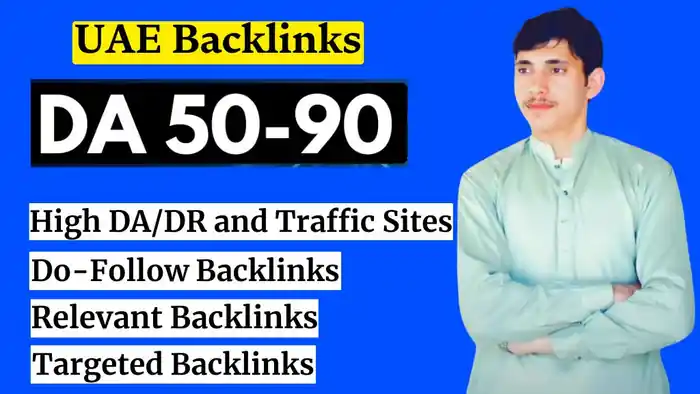 I can do UAE guest post on high DA80+ UAE blogs with UAE authority backlinks