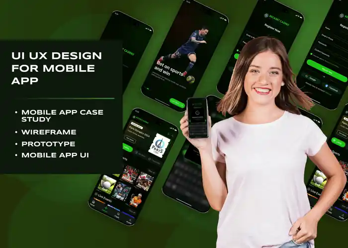 I can  do mobile app UI design for android and ios | UI UX mockup in figma