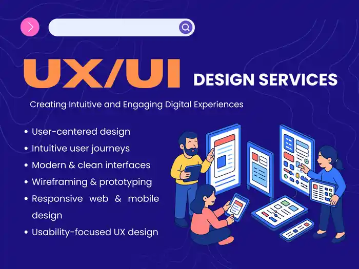 I can design modern, user-friendly UI/UX for your product
