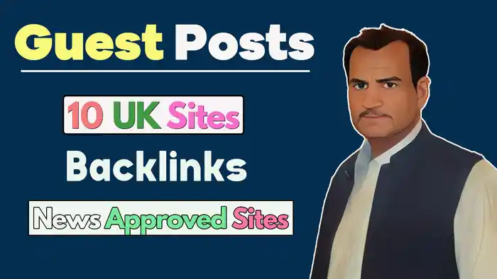 I can 10 UK based guest posts on google news approved sites