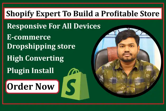 I can set up an automated Shopify dropshipping store and be your assistant