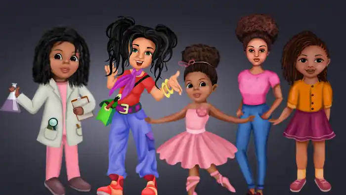 I can do African American Character illustrations