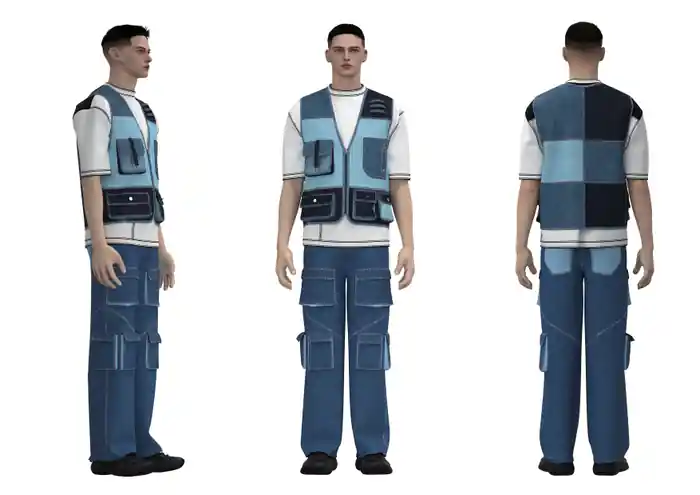 I can make clo 3d clothing second life