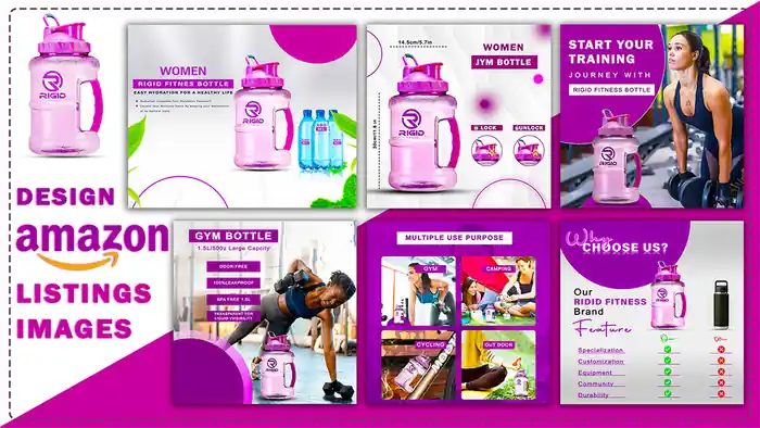 I can Create High-Quality Amazon Listing Infographics, and Lifestyle Images.