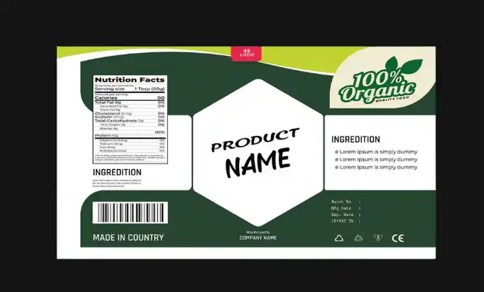 I can create cosmetics ,food, bottle and product lable design and packaging
