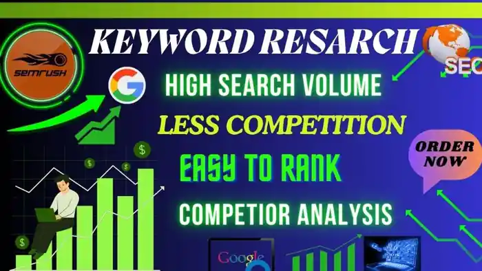 I can less competitive easy to rank keyword reserch
