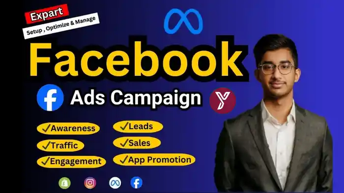 I can facebook ads campaign, shopify, meta ads, boost sales and conversions