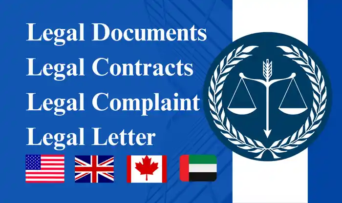 I can Professionally Draft & Review Legal Contracts, Agreements & Complaints