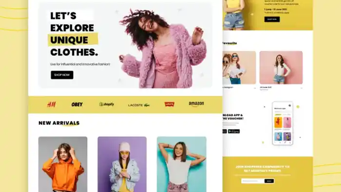 I can build responsive wordpress ecommerce or woocommerce website design.