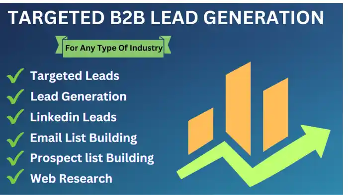 I can b2b lead generation and list built