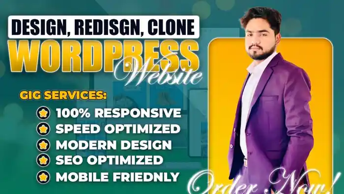 I can create Professional WordPress Business Website – Modern, Responsive