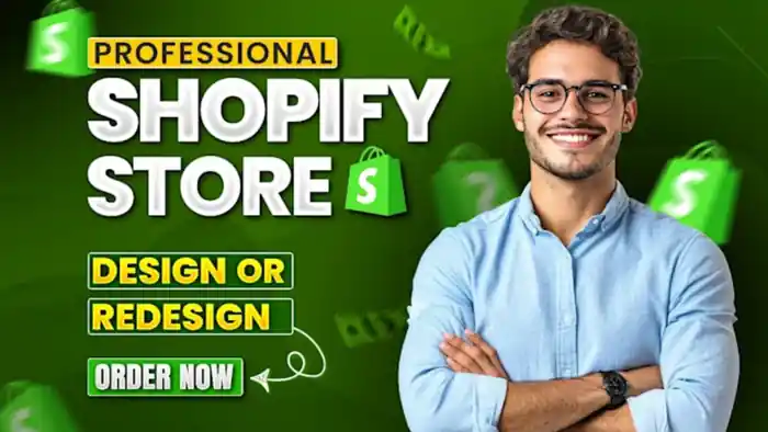 I can build shopify website,design or redesign shopify store,shopify website