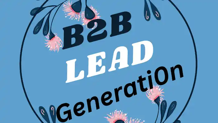 I can do b2b lead generation, email address by using linkedin