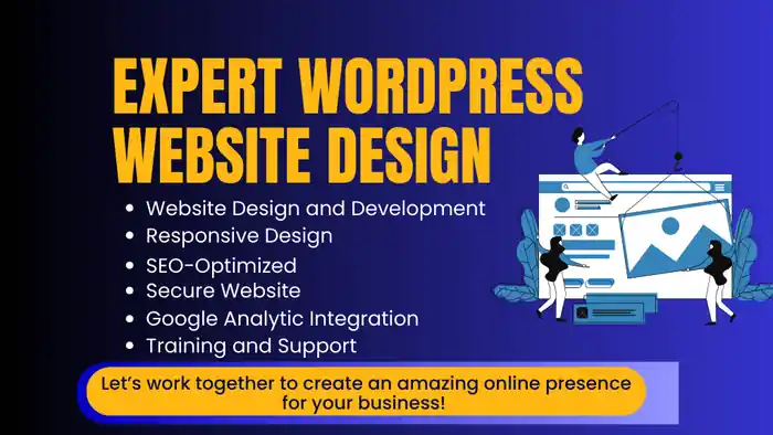 I can Expert WordPress Website Design Fast, Affordable, SEO-Optimized