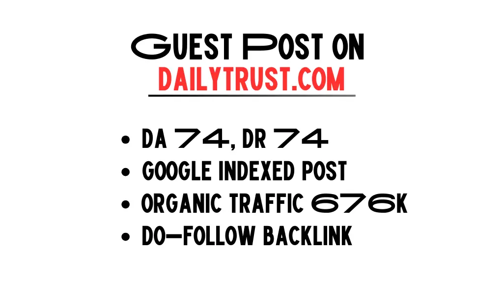 I can Create SEO Do-follow Guest Post Backlinks
