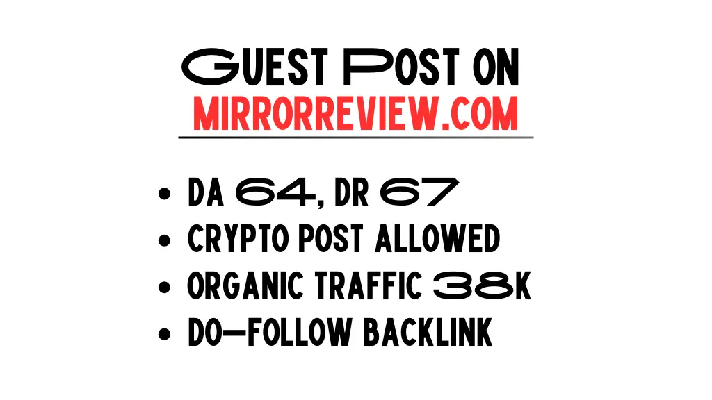 I can Create SEO Do-follow Guest Post Backlinks