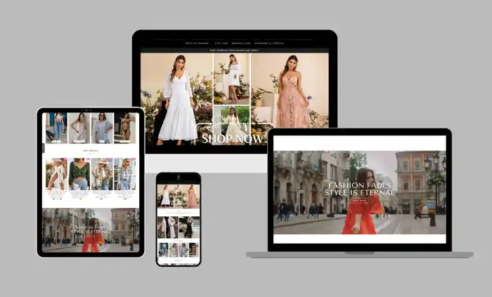 I can do shopify clothing store, design and redesign shopify website