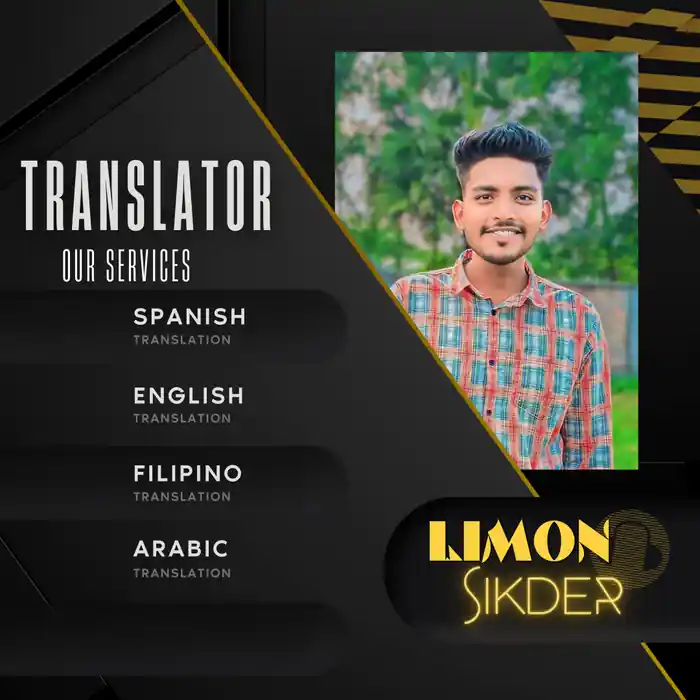 I can translator , content writing
