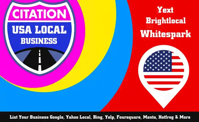 I can I will do USA local citations from brightlocal yext moz manually