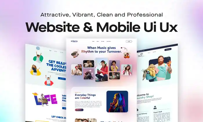 I can do UI UX design for your Website or Mobile App