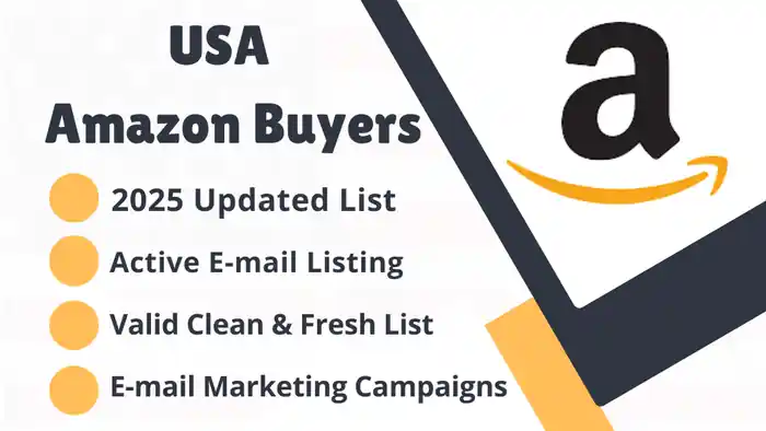I can Deliver You 1 Million USA Amazon Buyers Email List Database Leads