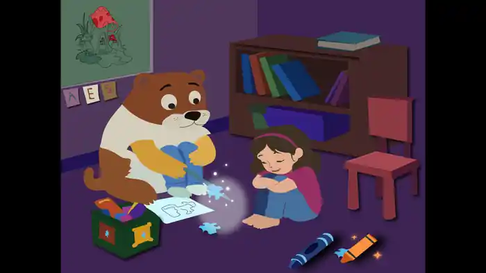 I can make vector image and children's cartoons book page